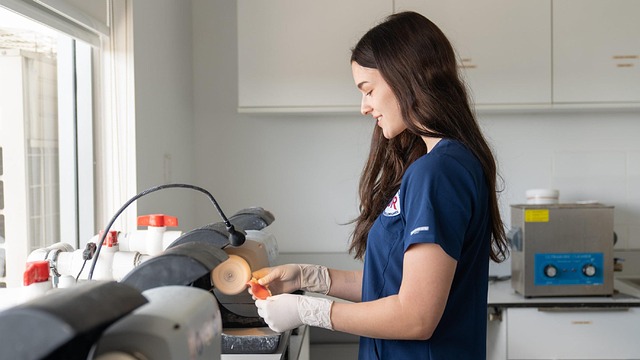 Dental professional discussing oral health concerns with a patient